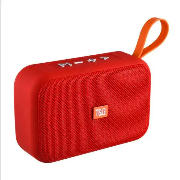 Speaker TG506 Portable Mini Wireless Soundbar Bluetooth 5.0 Outdoor Indoor HIFI Loudspeaker Support TF Card FM Radio Waterproof