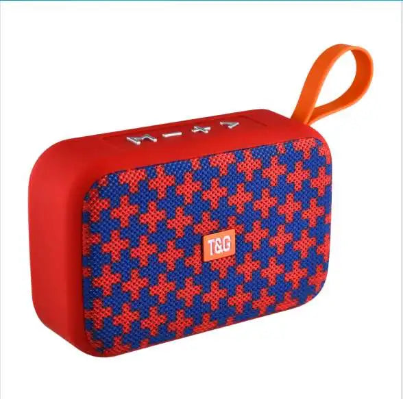 Speaker TG506 Portable Mini Wireless Soundbar Bluetooth 5.0 Outdoor Indoor HIFI Loudspeaker Support TF Card FM Radio Waterproof
